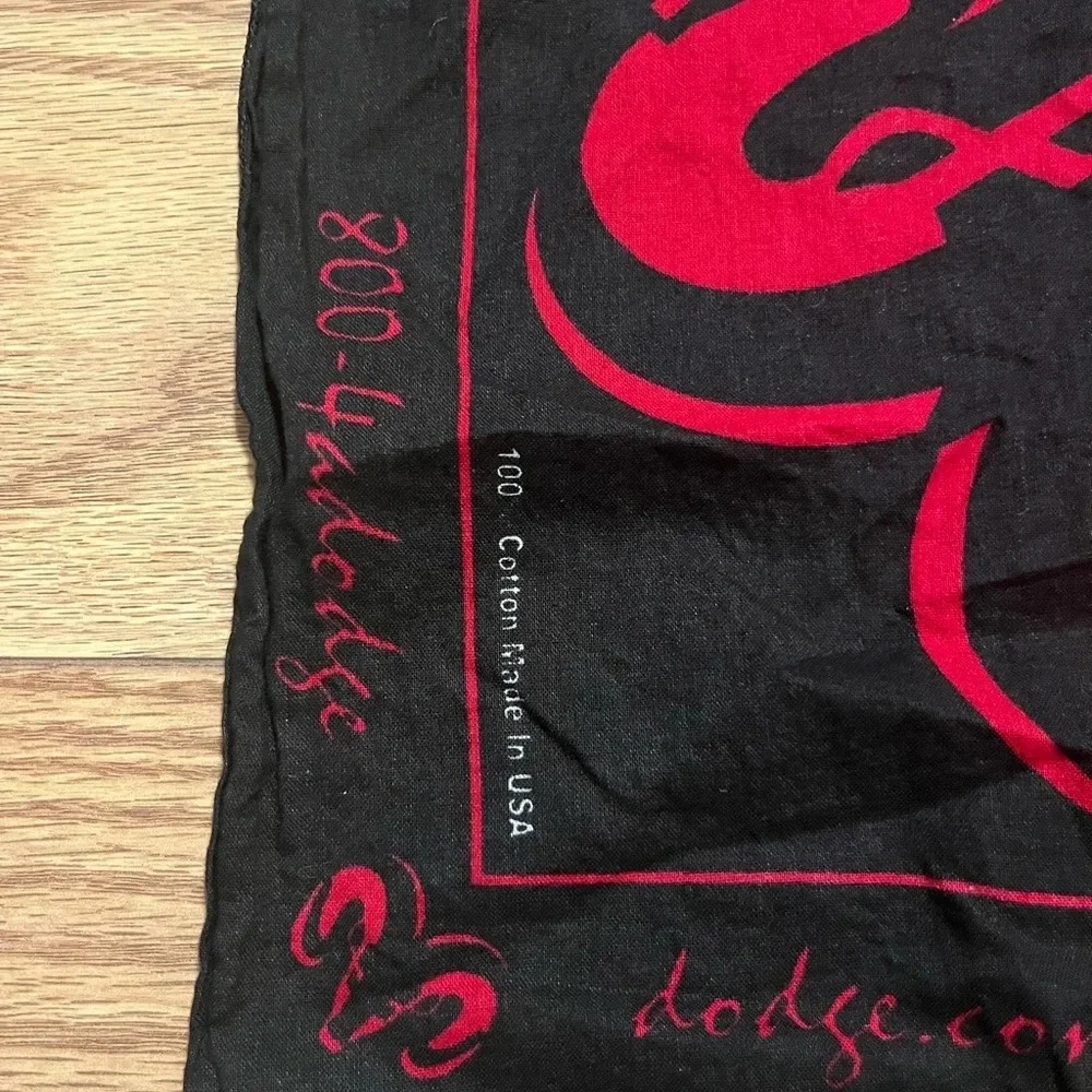 Vintage Dodge Ram Scarf / Handkerchief